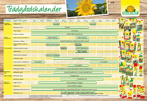 Trädgardskalender